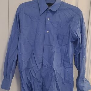Alexander Julian Classic Blue Dress Shirt